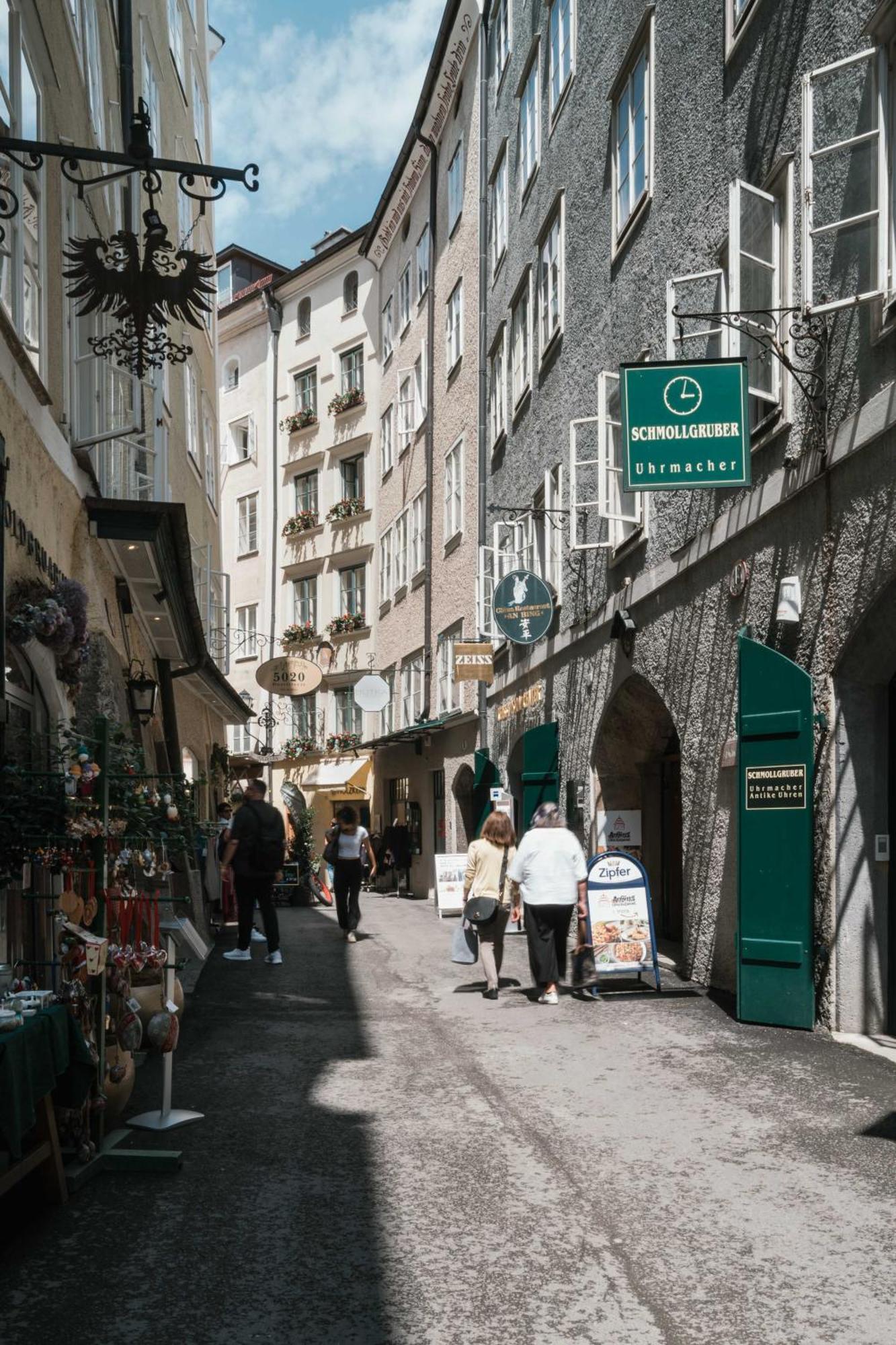 Altstadt-App. Domblick! Salzburg Exteriör bild